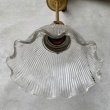 画像4: VINTAGE ANTIQUE LAMP ヴィンテージ アンティーク ランプ アメリカ / インダストリアル コレクタブル ペンダントランプ シーリングランプ 吊り下げランプ ガラスシェード 天井照明 (4)