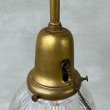 画像3: VINTAGE ANTIQUE LAMP ヴィンテージ アンティーク ランプ アメリカ / インダストリアル コレクタブル ペンダントランプ シーリングランプ 吊り下げランプ ガラスシェード 天井照明 (3)