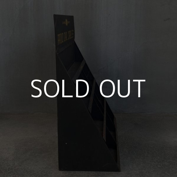 画像4: VINTAGE GENERAL CEMENT RADIO DIAL CABLES ヴィンテージ ディスプレイ棚 アメリカ / インダストリアル 陳列 棚 店舗 什器 (4)