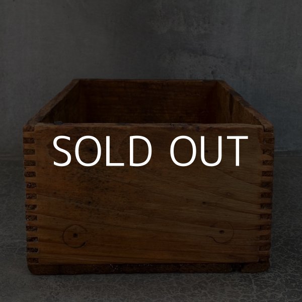 画像3: VINTAGE ANTIQUE PHOENIX MFG CO. TOE CALKS ヴィンテージ ウッドボックス 木箱 アメリカ / インテリア 収納 店舗什器 (3)