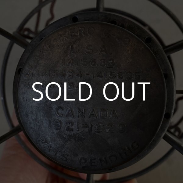 画像11: VINTAGE ANTIQUE ADLAKE KERO RAILROAD LANTERN ヴィンテージ アンティーク アドレイク レイルロード ランタン オイルランプ アメリカ / キャンプ アウトドア 赤 (11)