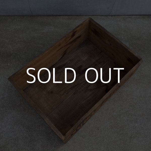 画像6: VINTAGE ANTIQUE BPS WOODBOX ヴィンテージ アンティーク ウッドボックス 木箱 アメリカ / インダストリアル コレクタブル ディスプレイ 収納 店舗 什器 USA (6)