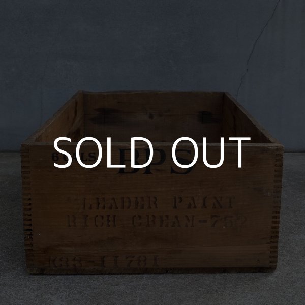 画像3: VINTAGE ANTIQUE BPS WOODBOX ヴィンテージ アンティーク ウッドボックス 木箱 アメリカ / インダストリアル コレクタブル ディスプレイ 収納 店舗 什器 USA (3)