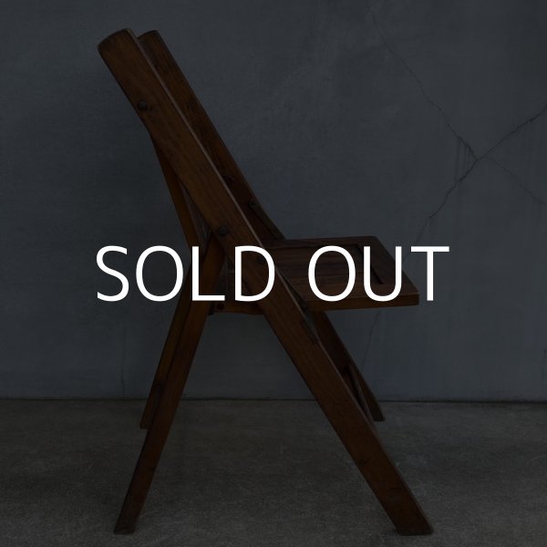 画像3: VINTAGE W.R.CASE & SONS CUTLERY CO. FOLDING CHAIR ヴィンテージ アンティーク フォールディングチェア 折り畳み椅子 アメリカ / インダストリアル ウッド 木製 家具 店舗 什器 (3)