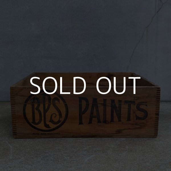 画像4: VINTAGE ANTIQUE BPS WOODBOX ヴィンテージ アンティーク ウッドボックス 木箱 アメリカ / インダストリアル コレクタブル ディスプレイ 収納 店舗 什器 USA (4)