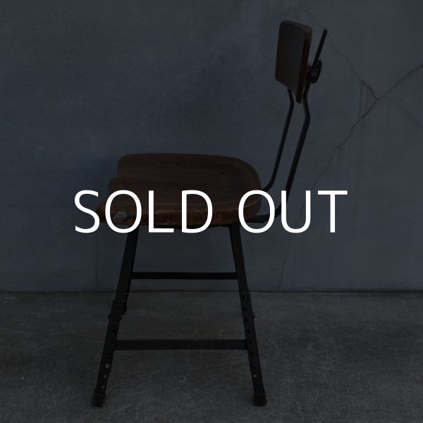 画像5: VINTAGE ANTIQUE ヴィンテージ アンティーク 椅子 アメリカ / チェア インダストリアル ウッド 家具 木製 店舗 什器 USA (5)