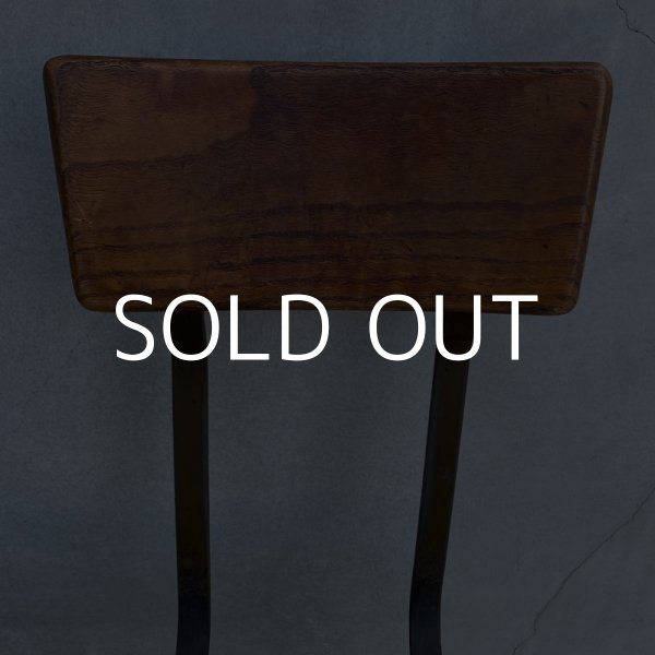 画像5: VINTAGE ANTIQUE ヴィンテージ アンティーク 椅子 アメリカ / チェア インダストリアル ウッド 家具 木製 店舗 什器 USA (5)