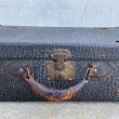 画像7: VINTAGE TRUNK SUITCASE ヴィンテージ トランク スーツケース アメリカ / ゾウ革 象革 エレファントレザー 鞄 店舗 什器 USA (7)