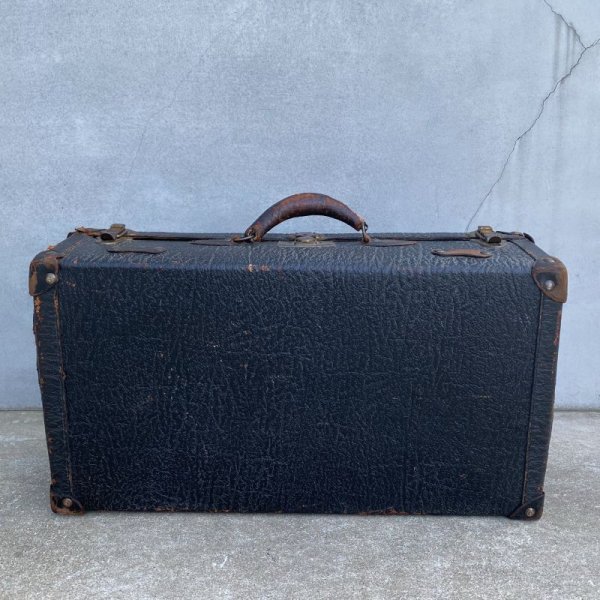 画像6: VINTAGE TRUNK SUITCASE ヴィンテージ トランク スーツケース アメリカ / ゾウ革 象革 エレファントレザー 鞄 店舗 什器 USA (6)