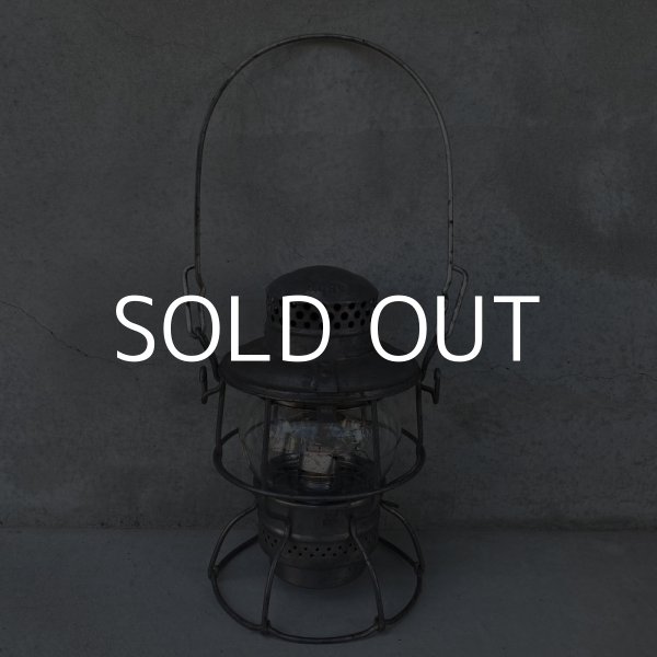 画像2: VINTAGE ANTIQUE ADLAKE KERO 400  RAILROAD LANTERN ヴィンテージ アンティーク アドレイク レイルロード ランタン オイルランプ アメリカ / キャンプ アウトドア  (2)