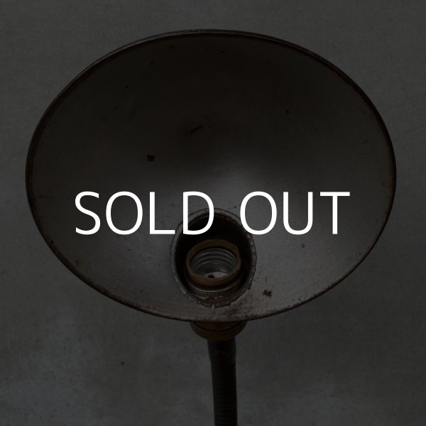 画像6: VINTAGE DESKLAMP ヴィンテージ デスクランプ デスクライト スタンドライト 卓上ライト アメリカ / インダストリアル グースネック 照明 工業用 USA (6)