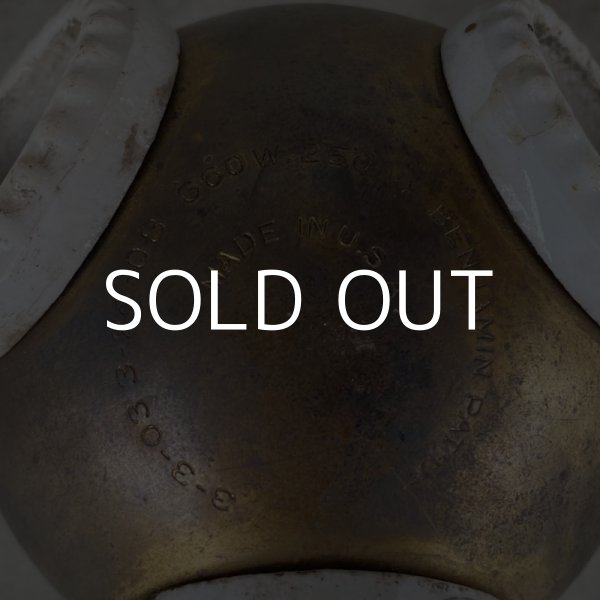 画像6: VINTAGE ANTIQUE BENJAMIN SOCKET ヴィンテージ アンティーク ベンジャミンソケット アメリカ / ランプ ライト 3灯 コレクタブル 照明 USA (6)