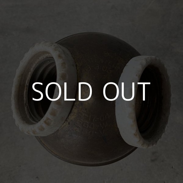 画像3: VINTAGE ANTIQUE BENJAMIN SOCKET ヴィンテージ アンティーク ベンジャミンソケット アメリカ / ランプ ライト 2灯 コレクタブル 照明 USA (3)