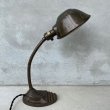 画像3: VINTAGE DESKLAMP EAGLE ヴィンテージ デスクランプ イーグル デスクライト スタンドライト 卓上ライト アメリカ / インダストリアル グースネック 照明 工業用 USA (3) (3)