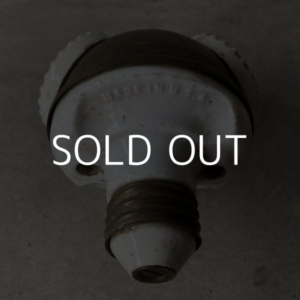 画像4: VINTAGE ANTIQUE BENJAMIN SOCKET ヴィンテージ アンティーク ベンジャミンソケット アメリカ / ランプ ライト 2灯 コレクタブル 照明 USA (4)