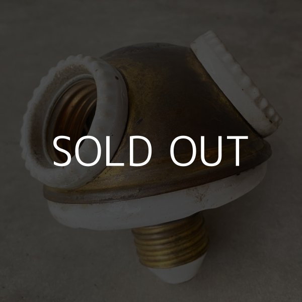 画像4: VINTAGE ANTIQUE BENJAMIN SOCKET ヴィンテージ アンティーク ベンジャミンソケット アメリカ / ランプ ライト 3灯 コレクタブル 照明 USA (4)