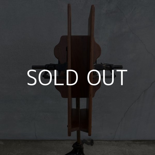 画像5: VINTAGE ANTIQUE R.M.LAMBIE NEW YORK BOOK STAND DICTIONARY STAND BIBLE STAND ヴィンテージ アンティーク ブックスタンド ディクショナリースタンド バイブルスタンド アメリカ / 聖書台 譜面台 メニューボード USA (5)