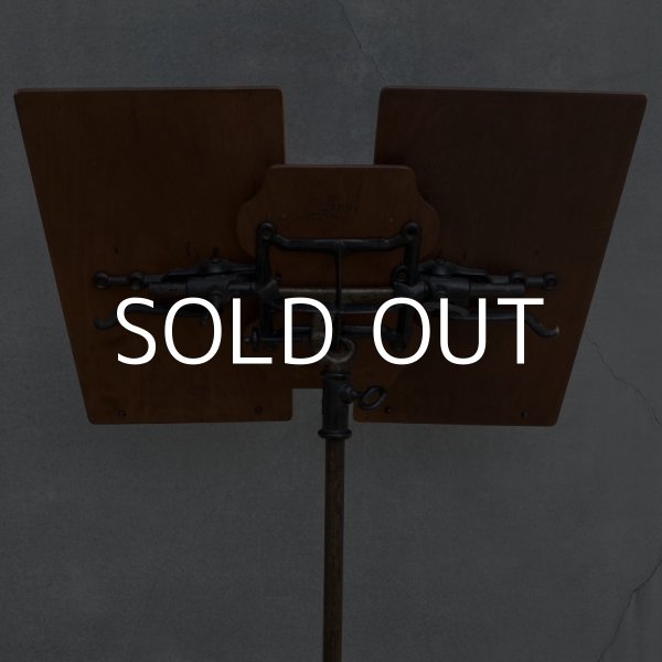 画像4: VINTAGE ANTIQUE R.M.LAMBIE NEW YORK BOOK STAND DICTIONARY STAND BIBLE STAND ヴィンテージ アンティーク ブックスタンド ディクショナリースタンド バイブルスタンド アメリカ / 聖書台 譜面台 メニューボード USA (4)