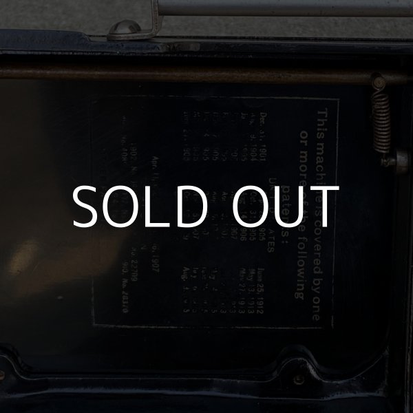 画像10: VINTAGE ANTIQUE G.W.TODD AND COMPANY PROTECTOGRAPH CHECK WRITER ヴィンテージ アンティーク プロテクトグラフ チェックライター アメリカ / インダストリアル 店舗什器 事務用品 文具 USA (10)