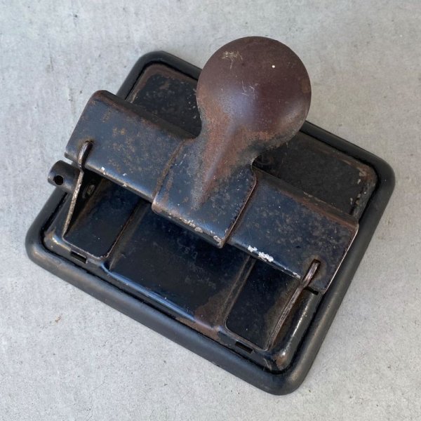 画像6: VINTAGE ANTIQUE WILSONJONES CO. REX HOLE PUNCH ヴィンテージ アンティーク 穴開けパンチ アメリカ / インダストリアル 文房具 事務用品 (6)