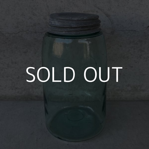 画像2: VINTAGE ANTIQUE BALL MASON JAR ヴィンテージ アンティーク ボール メイソンジャー ガラス瓶 アメリカ / 保存容器 小物入れ 店舗什器 (2)