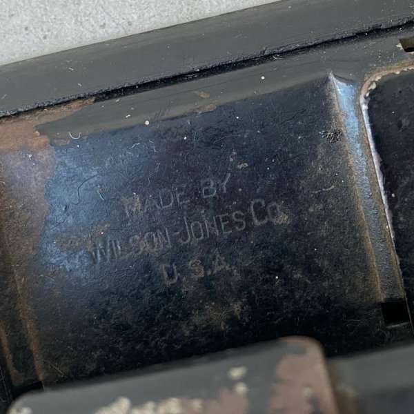 画像8: VINTAGE ANTIQUE WILSONJONES CO. REX HOLE PUNCH ヴィンテージ アンティーク 穴開けパンチ アメリカ / インダストリアル 文房具 事務用品 (8)