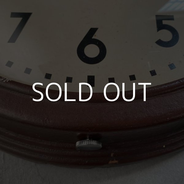 画像7: VINTAGE ANTIQUE TELECHRON WALL CLOCK ヴィンテージ アンティーク ウォールクロック 掛け時計 アメリカ / インダストリアル スクールクロック 店舗什器  (7)