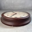 画像4: VINTAGE ANTIQUE TELECHRON WALL CLOCK ヴィンテージ アンティーク ウォールクロック 掛け時計 アメリカ / インダストリアル スクールクロック 店舗什器  (4)