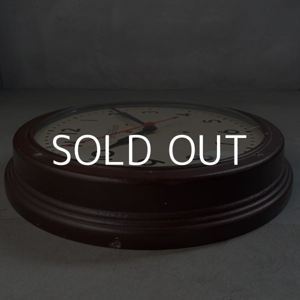 画像4: VINTAGE ANTIQUE TELECHRON WALL CLOCK ヴィンテージ アンティーク ウォールクロック 掛け時計 アメリカ / インダストリアル スクールクロック 店舗什器  (4)