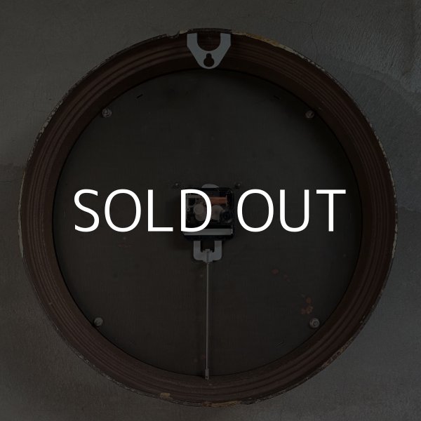 画像2: VINTAGE ANTIQUE TELECHRON WALL CLOCK ヴィンテージ アンティーク ウォールクロック 掛け時計 アメリカ / インダストリアル スクールクロック 店舗什器  (2)