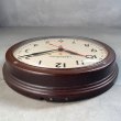 画像3: VINTAGE ANTIQUE TELECHRON WALL CLOCK ヴィンテージ アンティーク ウォールクロック 掛け時計 アメリカ / インダストリアル スクールクロック 店舗什器  (3)