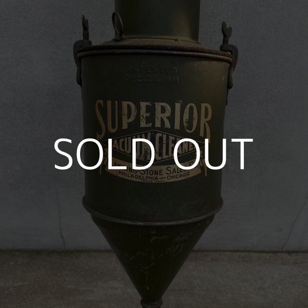 画像3: VINTAGE ANTIQUE LANNING STONE SALES CO. HAND PUMP VACUUM CREANER ヴィンテージ アンティーク 掃除機 アメリカ / インダストリアル クリーナー ディスプレイ 店舗什器 USA (3)