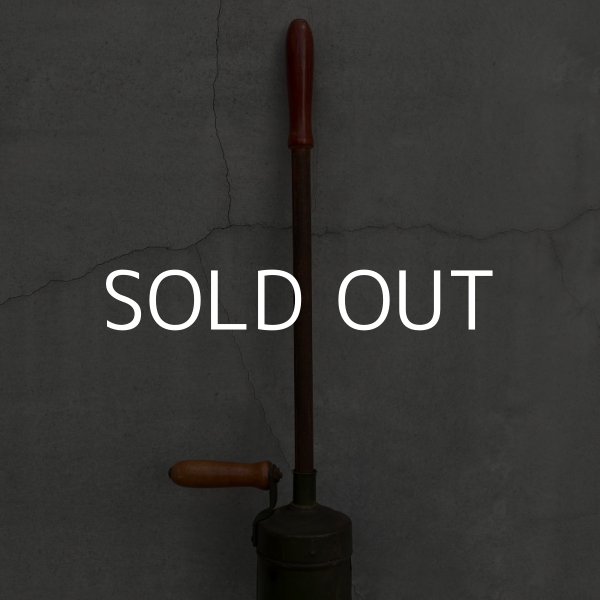 画像8: VINTAGE ANTIQUE LANNING STONE SALES CO. HAND PUMP VACUUM CREANER ヴィンテージ アンティーク 掃除機 アメリカ / インダストリアル クリーナー ディスプレイ 店舗什器 USA (8)