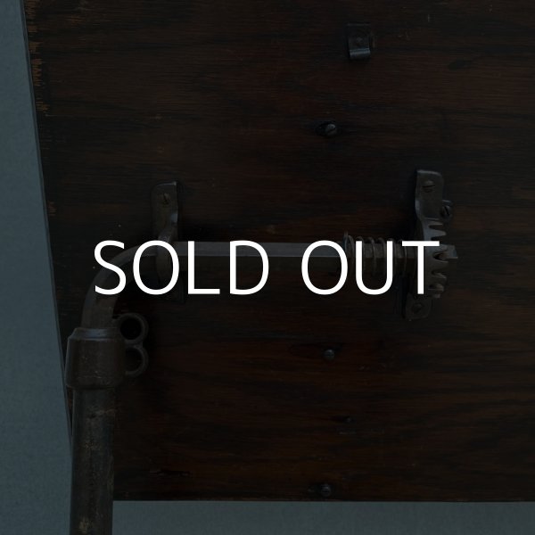 画像6: VINTAGE ANTIQUE BEDSIDE TABLE ヴィンテージ アンティーク ベッドサイドテーブル アメリカ / インダストリアル メニューボード カフェ テーブル 店舗什器 (6)