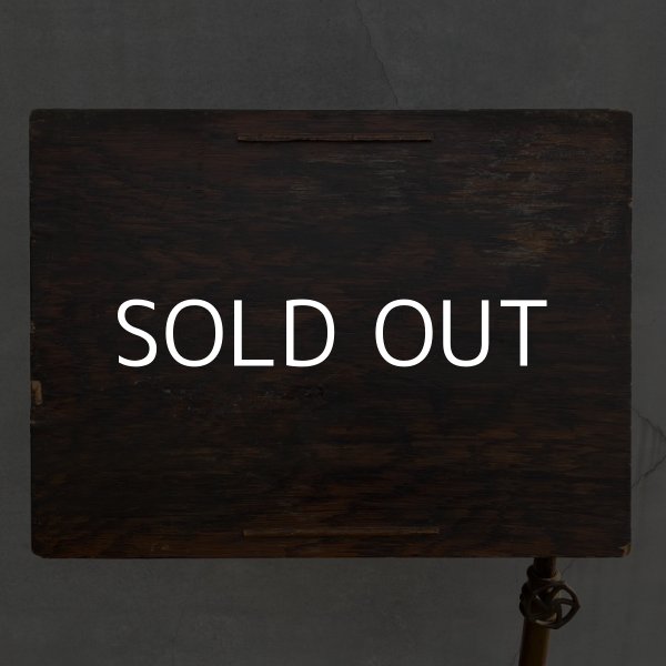 画像3: VINTAGE ANTIQUE BEDSIDE TABLE ヴィンテージ アンティーク ベッドサイドテーブル アメリカ / インダストリアル メニューボード カフェ テーブル 店舗什器 (3)