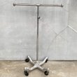 画像2: VINTAGE ANTIQUE HANGER RACK ヴィンテージ アンティーク ハンガーラック Tバー アメリカ / インダストリアル 洋服掛け 店舗什器 (2)