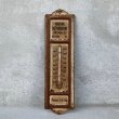 画像1: VINTAGE ANTIQUE THERMOMETER ヴィンテージ アンティーク 温度計 アメリカ / インダストリアル ガレージ 店舗 什器 USA (1)