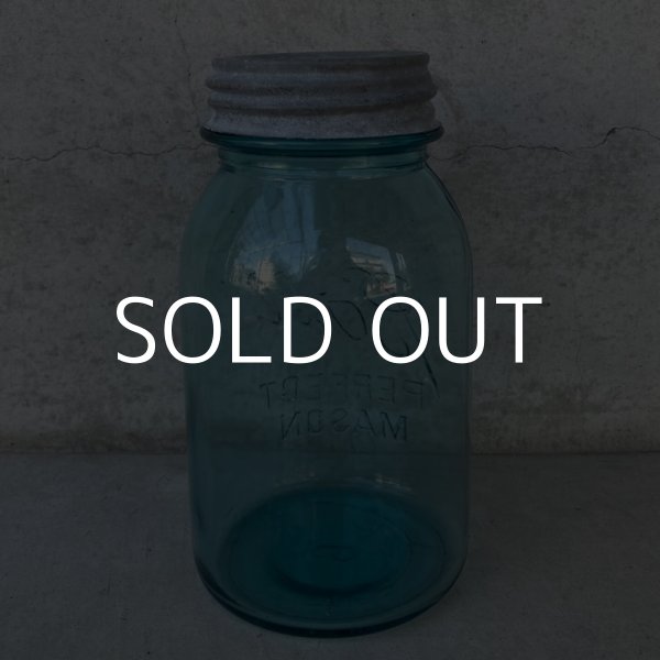 画像2: VINTAGE ANTIQUE BALL MASON JAR ヴィンテージ アンティーク ボール メイソンジャー ガラス瓶 アメリカ / 保存容器 小物入れ 店舗什器 (2)