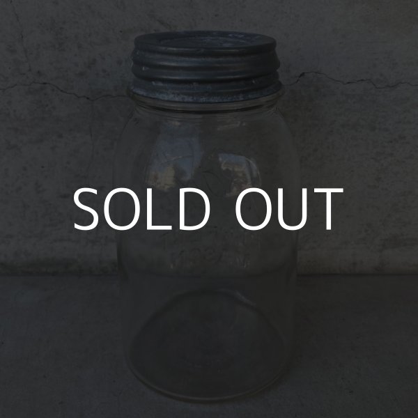 画像2: VINTAGE ANTIQUE BALL MASON JAR ヴィンテージ アンティーク ボール メイソンジャー ガラス瓶 アメリカ / 保存容器 小物入れ 店舗什器 (2)