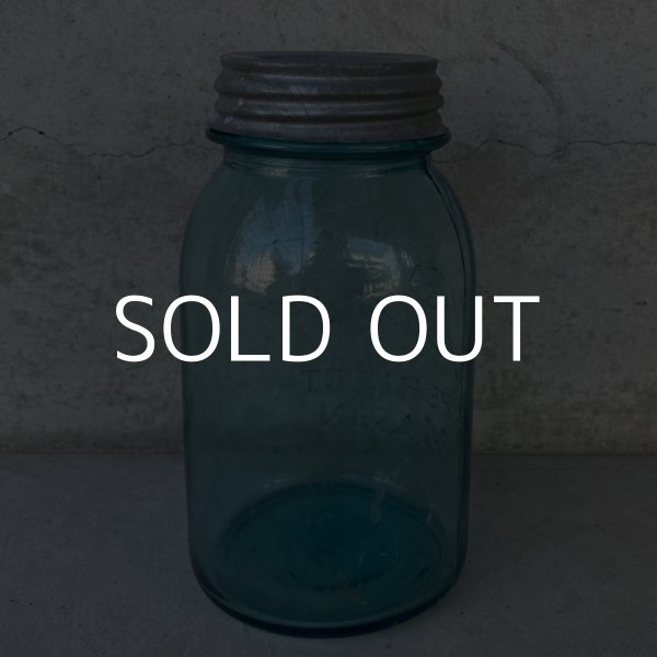 画像2: VINTAGE ANTIQUE BALL MASON JAR ヴィンテージ アンティーク ボール メイソンジャー ガラス瓶 アメリカ / 保存容器 小物入れ 店舗什器 (2)