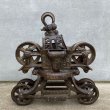 画像1: VINTAGE ANTIQUE F.E.MAYERS&BRO. PULLEY ヴィンテージ アンティーク プーリー 滑車 アメリカ / インダストリアル ガレージ ディスプレイ 店舗 什器 USA (1)