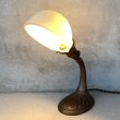 画像10: VINTAGE DESKLAMP ヴィンテージ デスクランプ デスクライト スタンドライト 卓上ライト アメリカ / インダストリアル ミルクガラス 照明 工業用 USA (10)