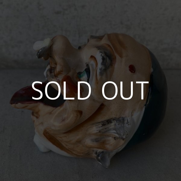 画像5: VINTAGE CERAMIC HOBO ASHTRAY ヴィンテージ セラミック アシュトレイ / JAPAN コレクタブル 陶器 灰皿 輸出用 日本製 (8) (5)