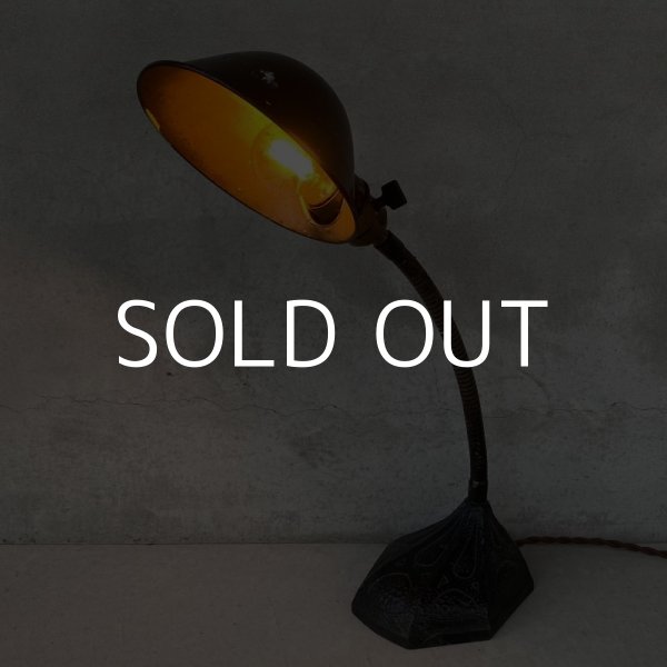 画像12: VINTAGE DESKLAMP FARIES ヴィンテージ デスクランプ デスクライト スタンドライト 卓上ライト フェアリーズ アメリカ / インダストリアル グースネック 照明 工業用 USA (12)