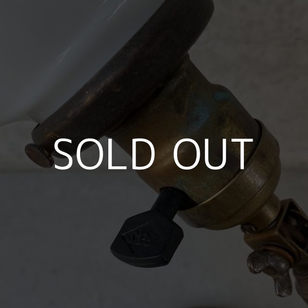 画像8: VINTAGE DESKLAMP ヴィンテージ デスクランプ デスクライト スタンドライト 卓上ライト アメリカ / インダストリアル ミルクガラス 照明 工業用 USA (8)