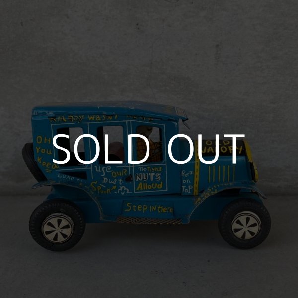 画像9: VINTAGE MARX OLD JALOPY TIN CAR ヴィンテージ ジャロピー ブリキ 車 / オブジェ 玩具 JAPAN (9)