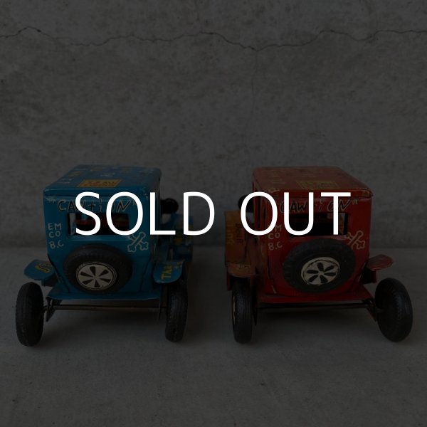 画像3: VINTAGE MARX OLD JALOPY TIN CAR ヴィンテージ ジャロピー ブリキ 車 / オブジェ 玩具 JAPAN (3)