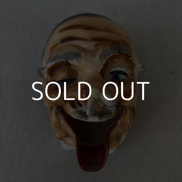 画像6: VINTAGE CERAMIC HOBO ASHTRAY ヴィンテージ セラミック アシュトレイ / JAPAN コレクタブル オブジェ 陶器 灰皿 輸出用 日本製 (6)