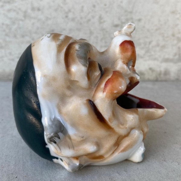 画像4: VINTAGE CERAMIC HOBO ASHTRAY ヴィンテージ セラミック アシュトレイ / JAPAN コレクタブル オブジェ 陶器 灰皿 輸出用 日本製 (5) (4)