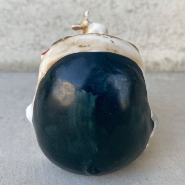 画像3: VINTAGE CERAMIC HOBO ASHTRAY ヴィンテージ セラミック アシュトレイ / JAPAN コレクタブル オブジェ 陶器 灰皿 輸出用 日本製 (5) (3)